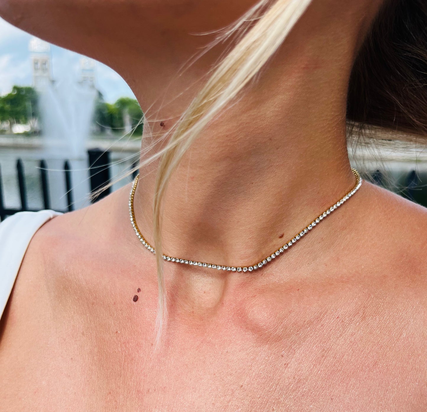 Collier La Chic doré waterproof & hypoallergénique HÉMÉRA