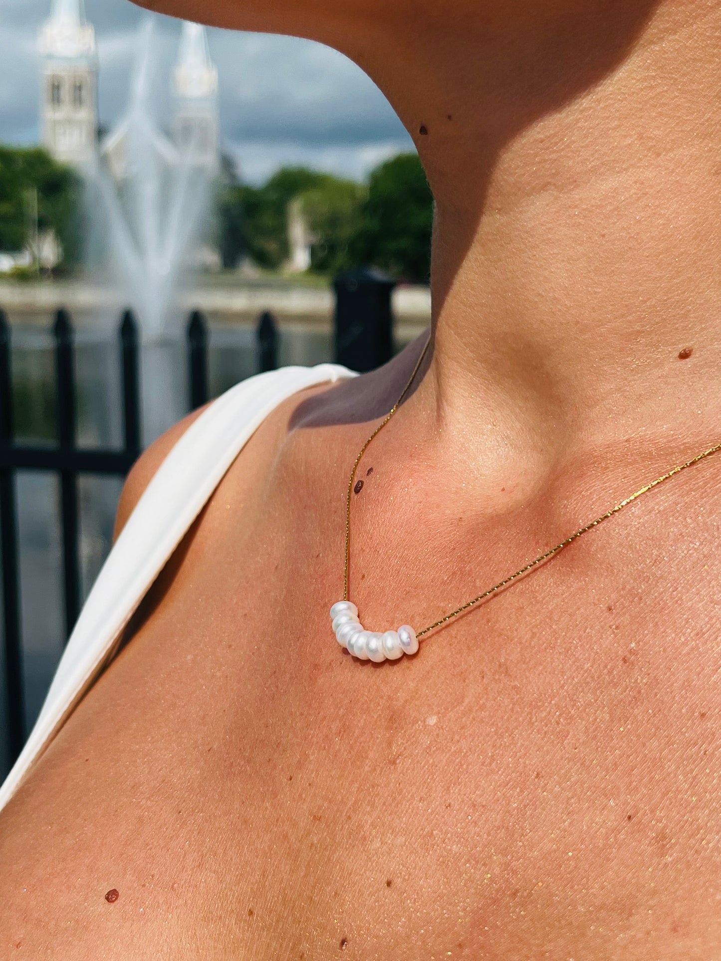 Collier raffiné waterproof & hypoallergénique – Élégance naturelle