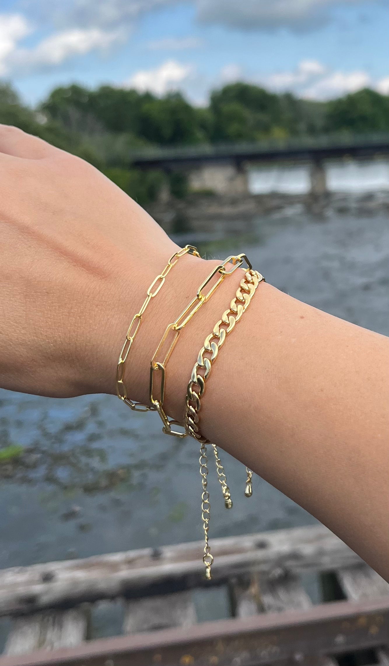 La Chainy – Bracelet chaîne waterproof HÉMÉRA