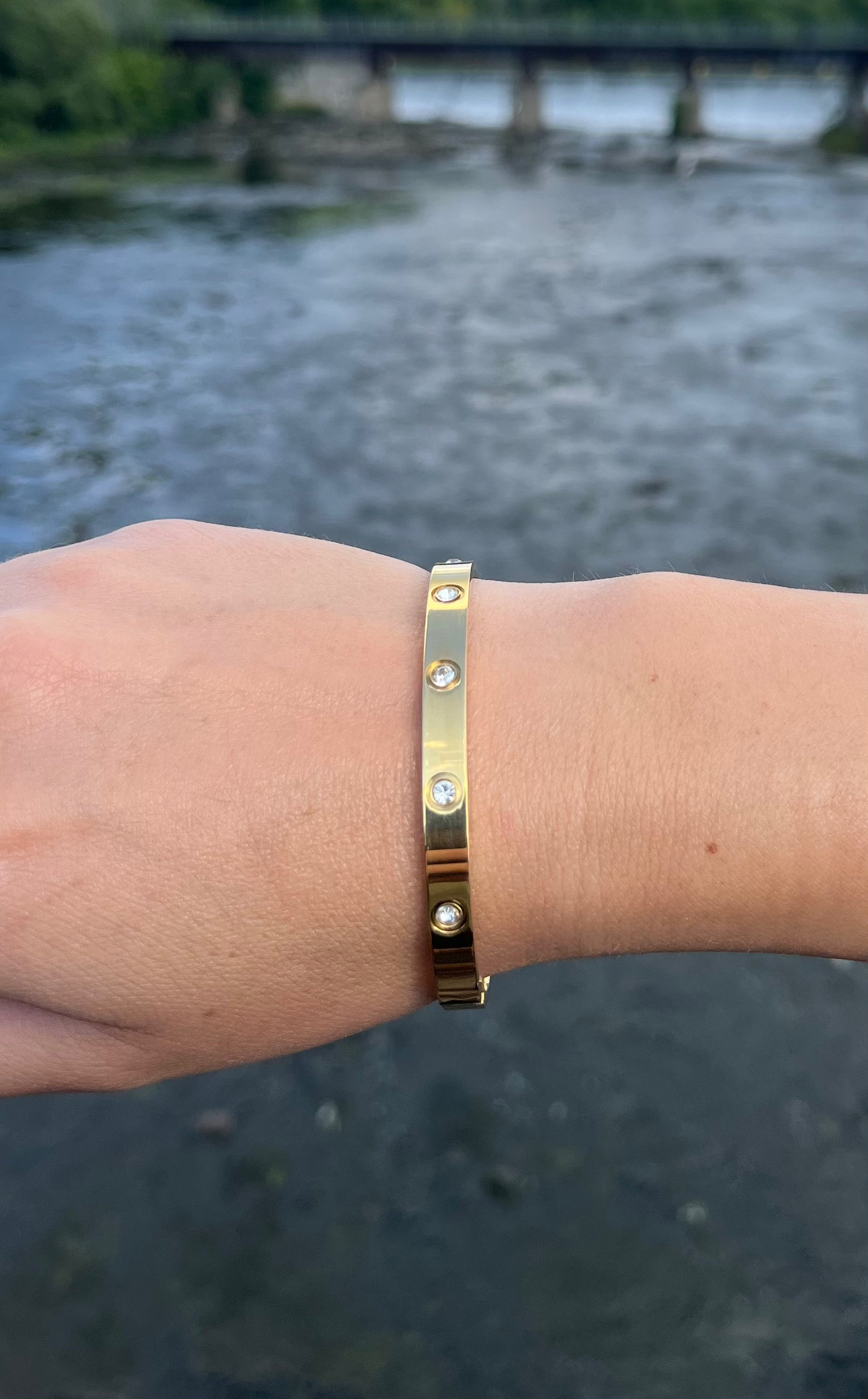 Le Solstice – Bracelet cristaux waterproof HÉMÉRA