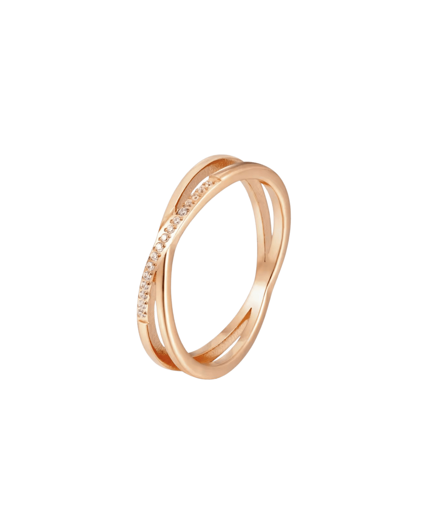 La Criss Cross – Bague croisée waterproof HÉMÉRA
