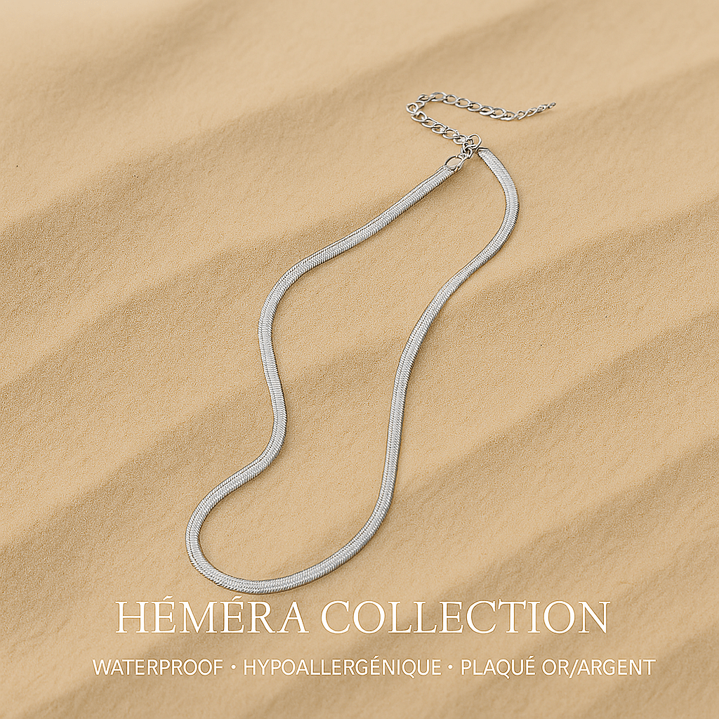 Collier doré waterproof & hypoallergénique – Élégance intemporelle