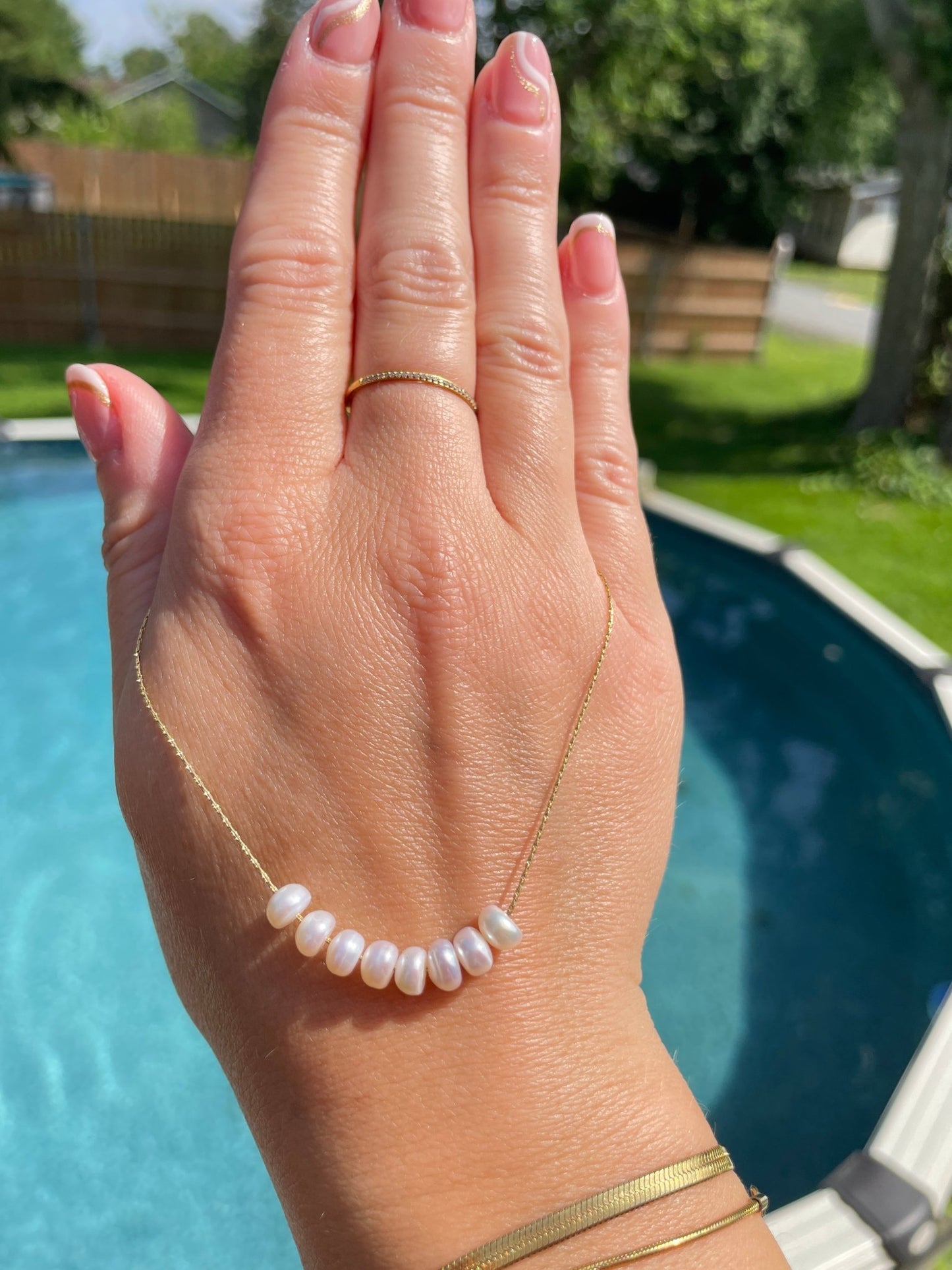 La Séréna – Collier perles d’eau douce waterproof HÉMÉRA