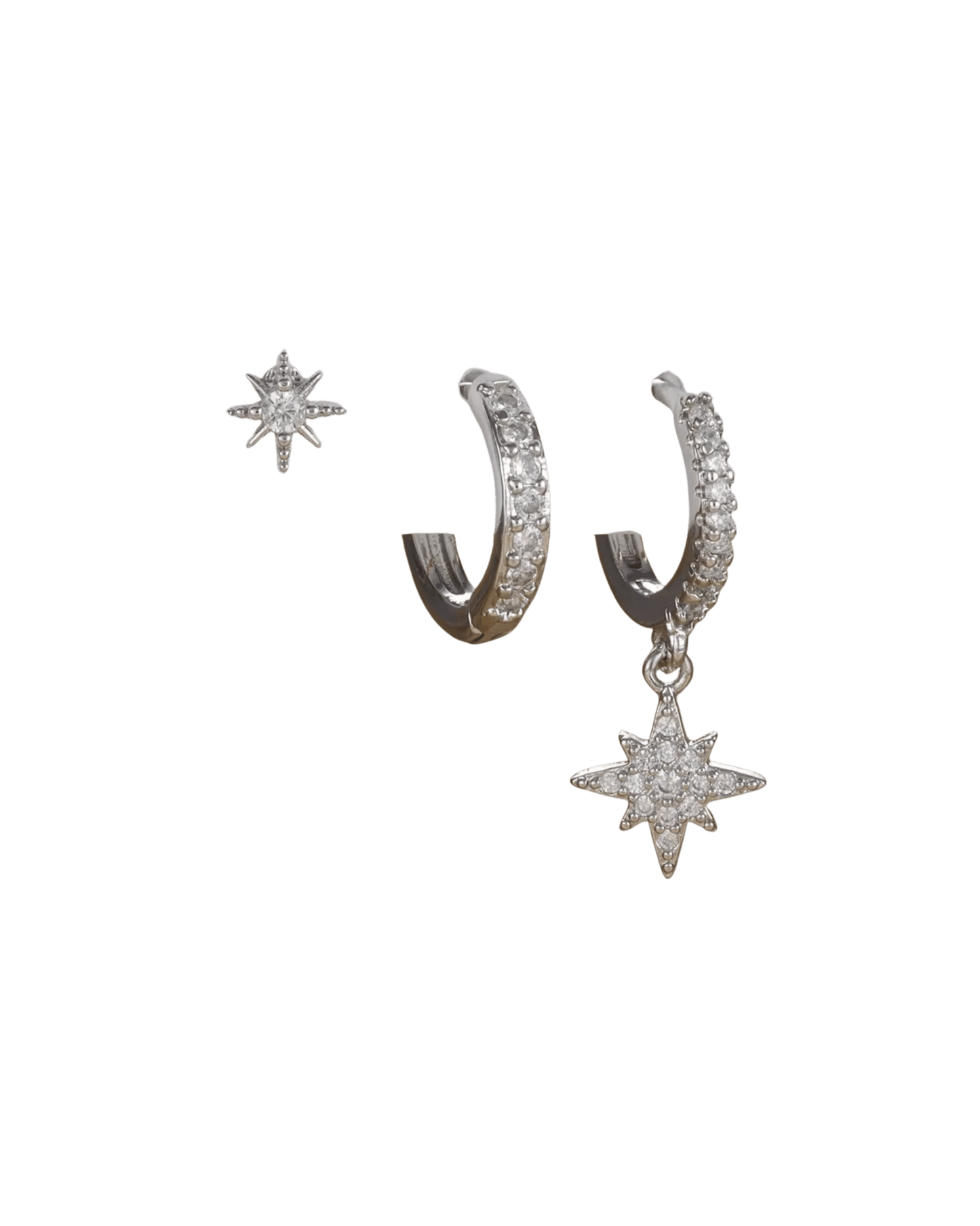 La Tri Star – Boucles d’oreilles étoiles waterproof HÉMÉRA