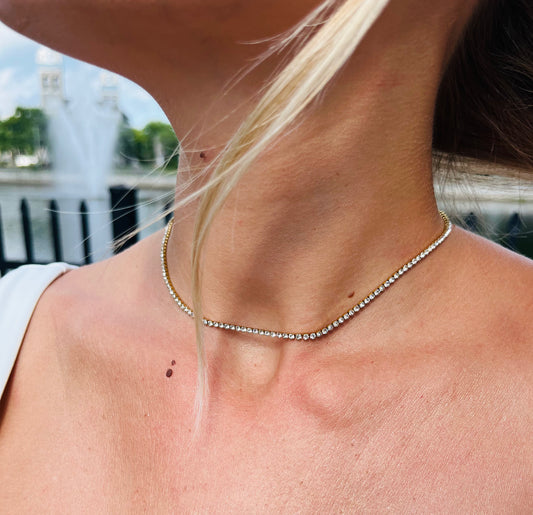 Collier La Chic doré waterproof & hypoallergénique HÉMÉRA