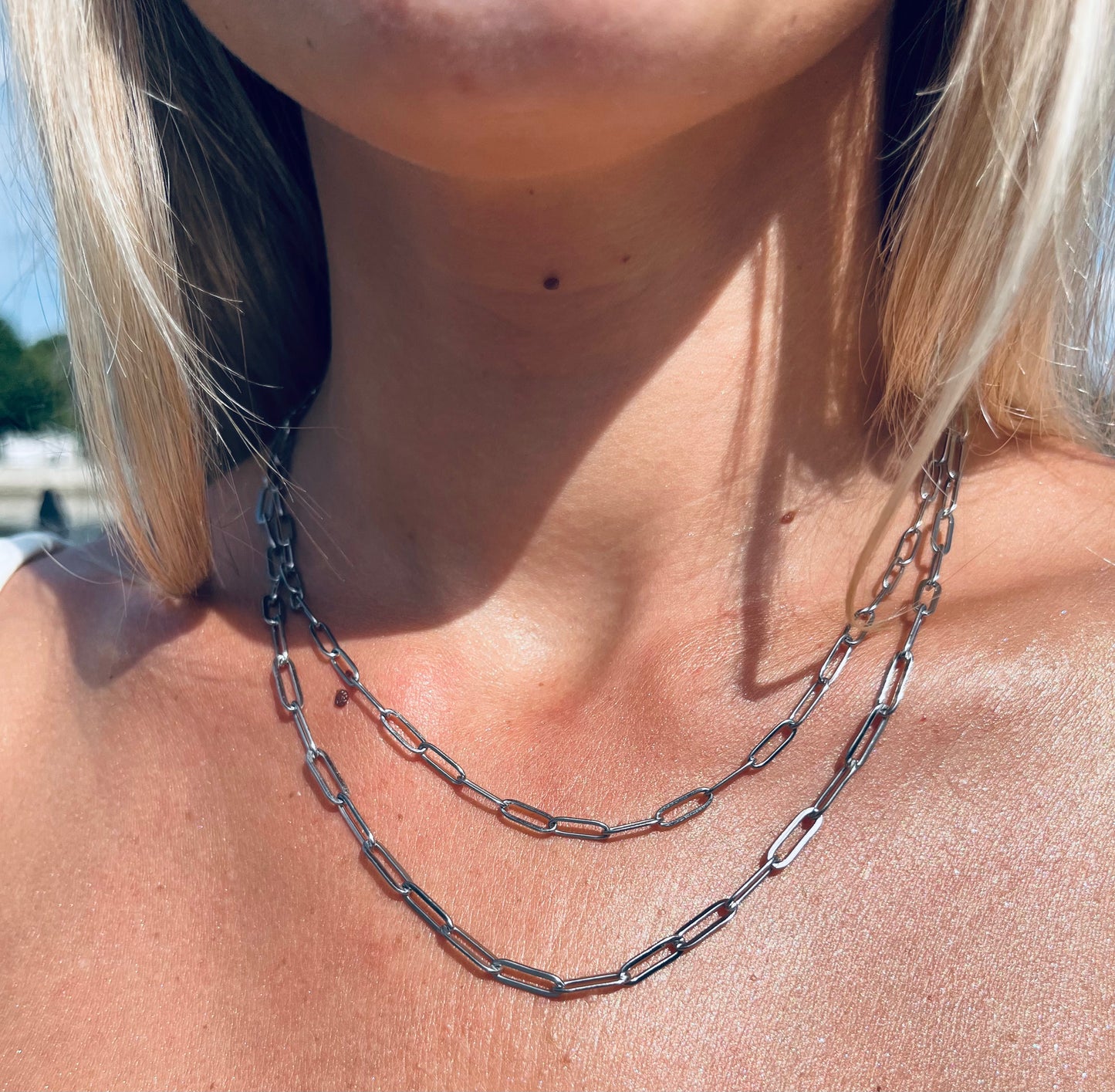 Collier chaîne waterproof & hypoallergénique – Style moderne