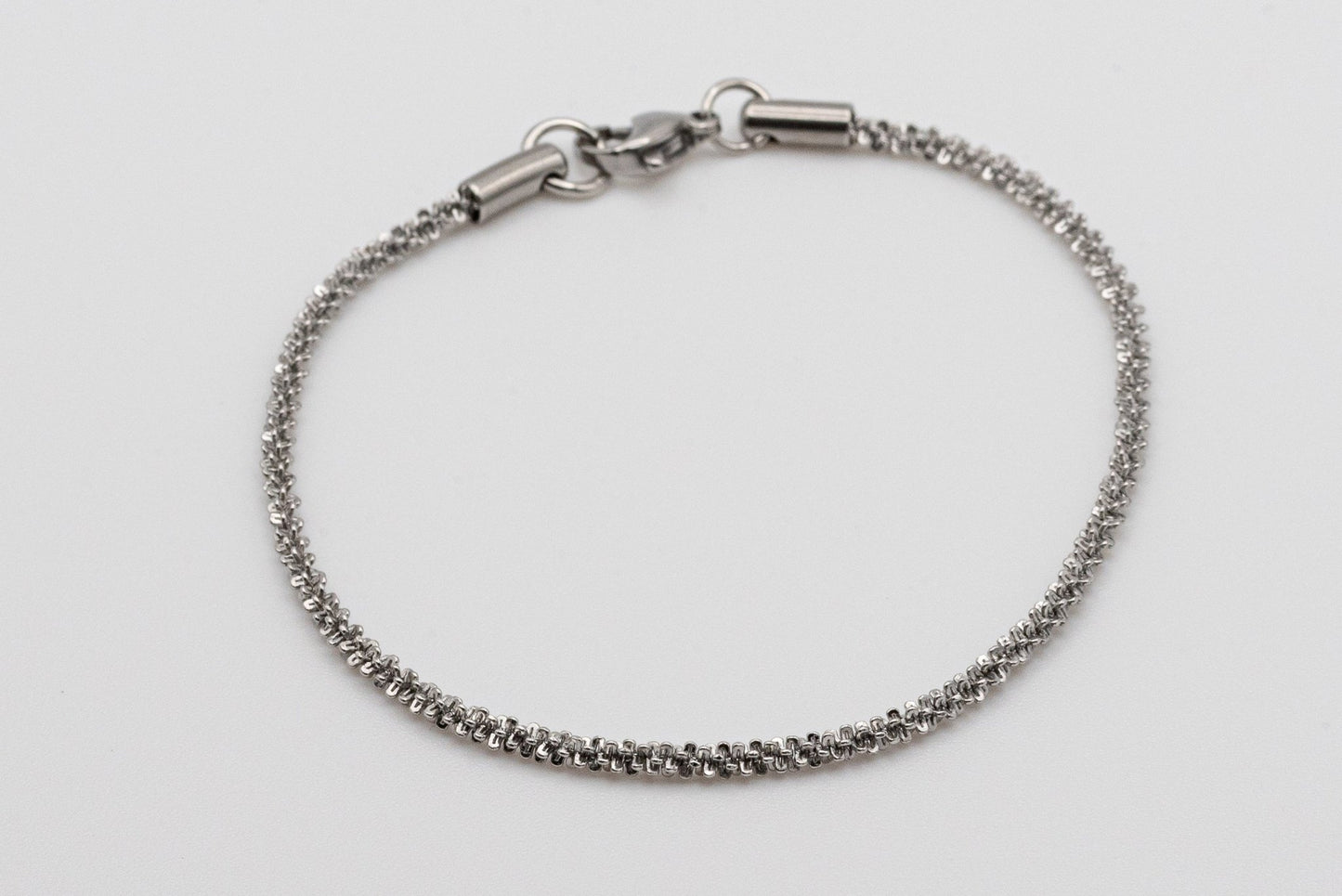 La infinity - Bracelet maillons torsadés - Héméra