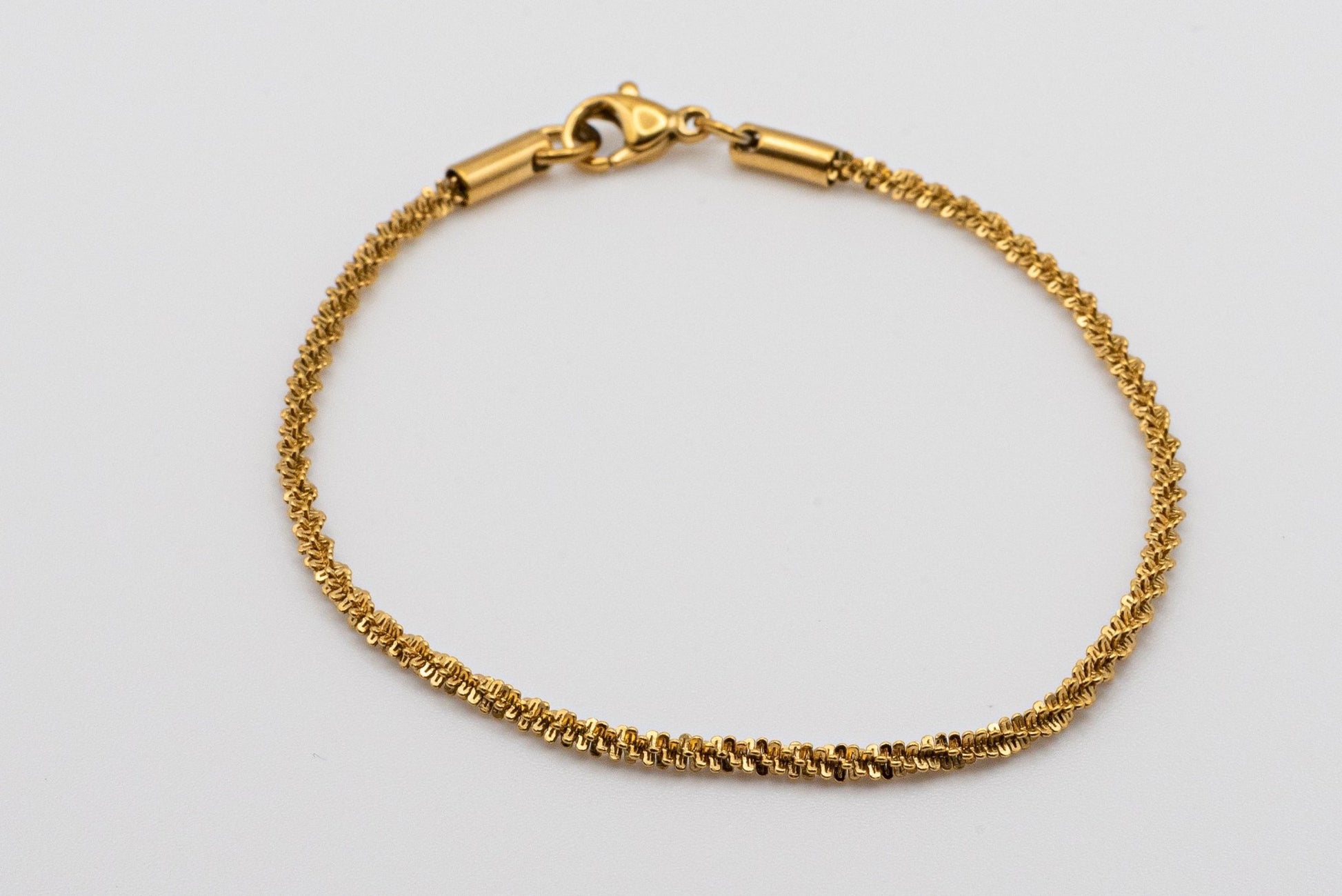La infinity - Bracelet maillons torsadés - Héméra
