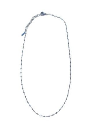 Collier argenté La Lustra scintillant waterproof & hypoallergénique HÉMÉRA