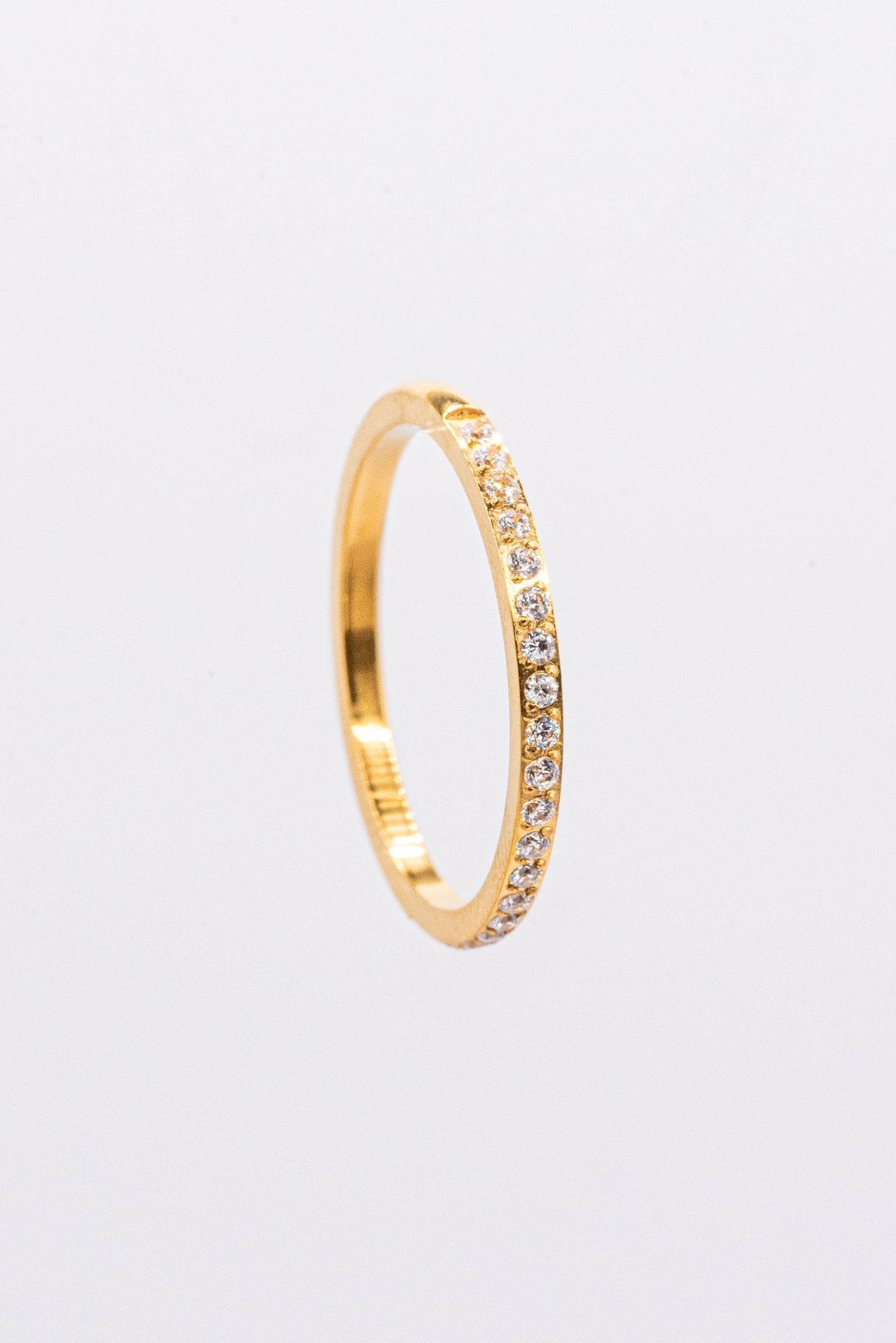 La Shiny - Bague zircons scintillants - Héméra