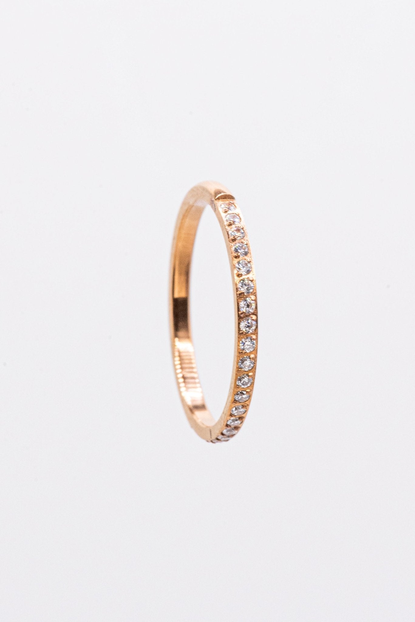 La Shiny - Bague zircons scintillants - Héméra