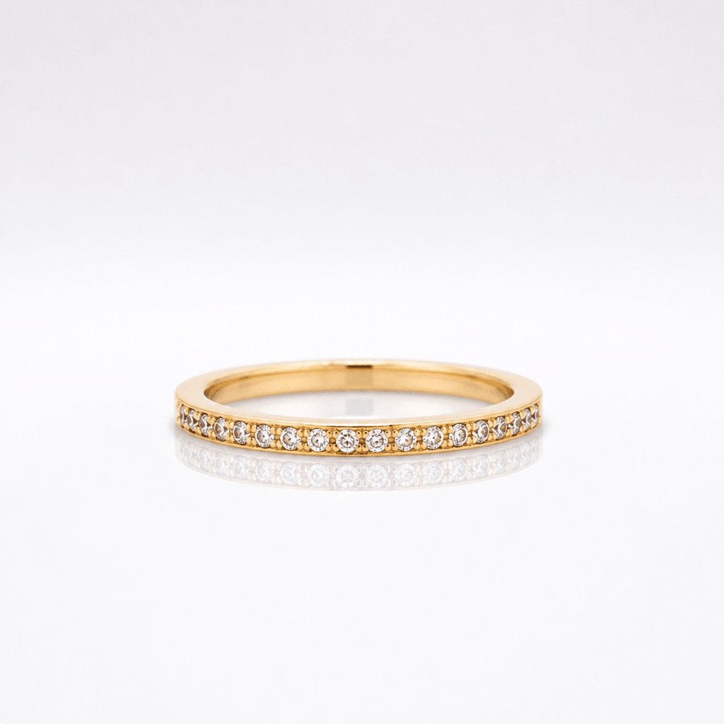 La Shiny - Bague zircons scintillants - Héméra