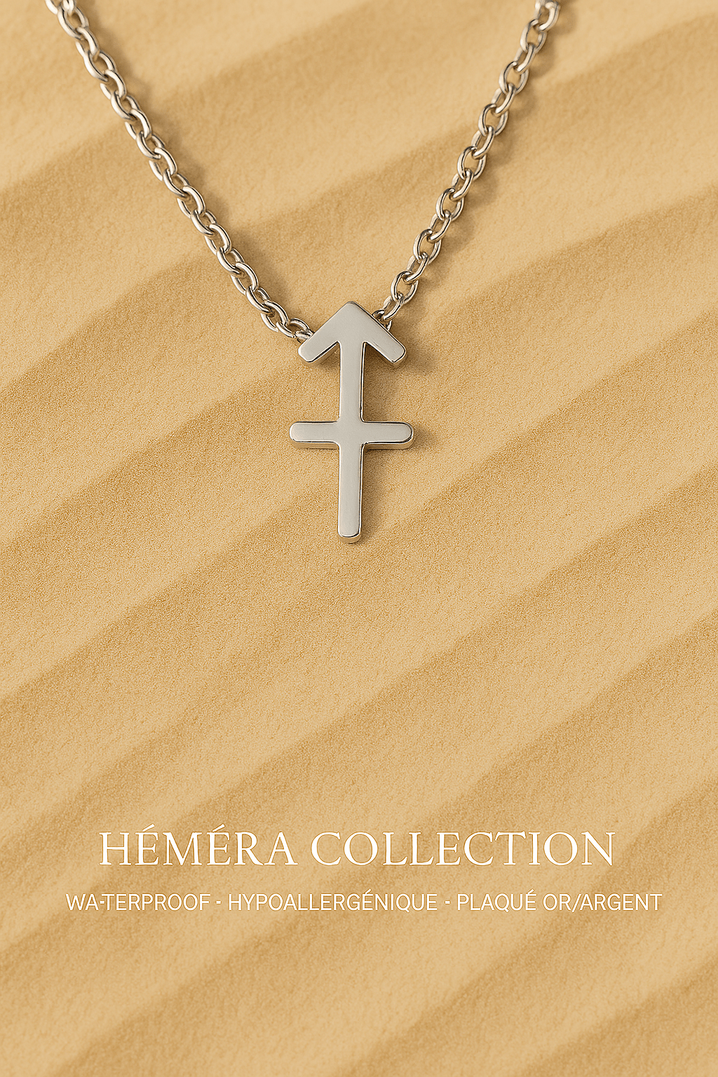 Sagittaire – Collier zodiaque waterproof HÉMÉRA