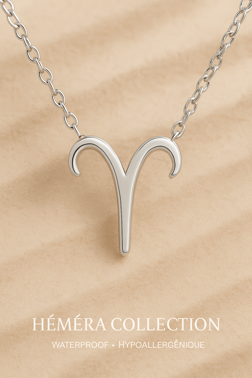 Bélier – Collier zodiaque waterproof HÉMÉRA