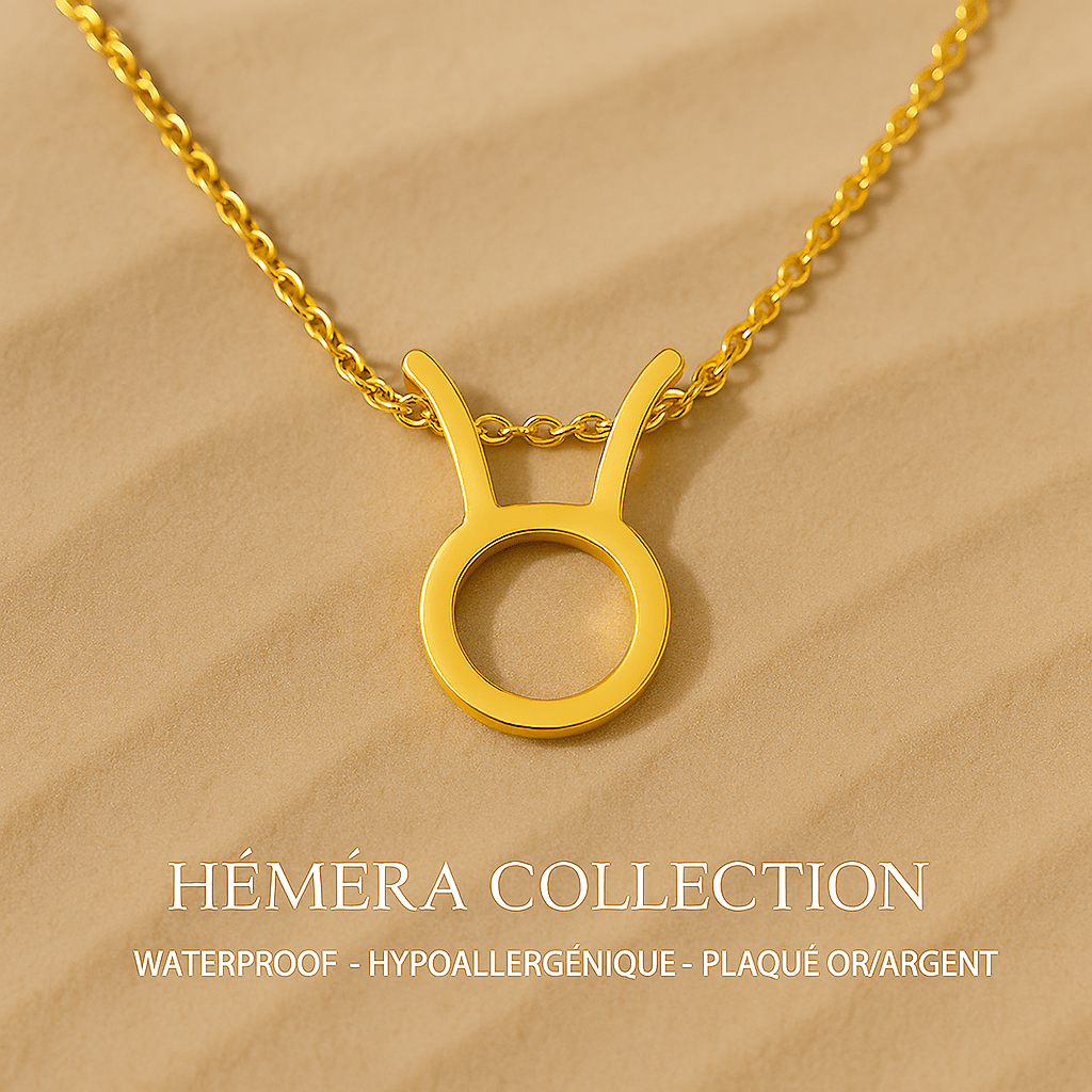 Taureau – Collier zodiaque waterproof HÉMÉRA